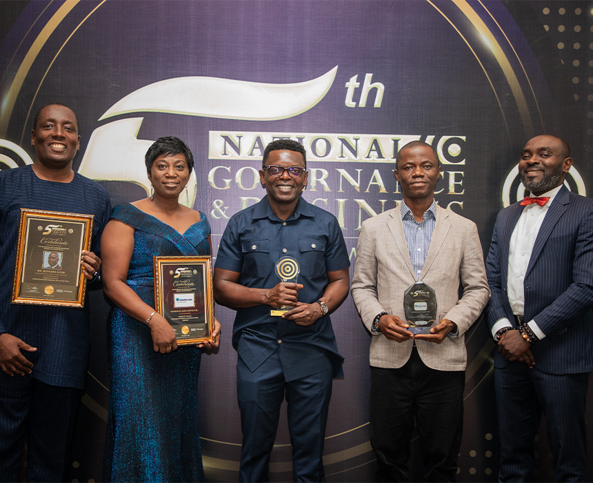 Prudential Bank, Managing Director, Shine at National Leadership Awards